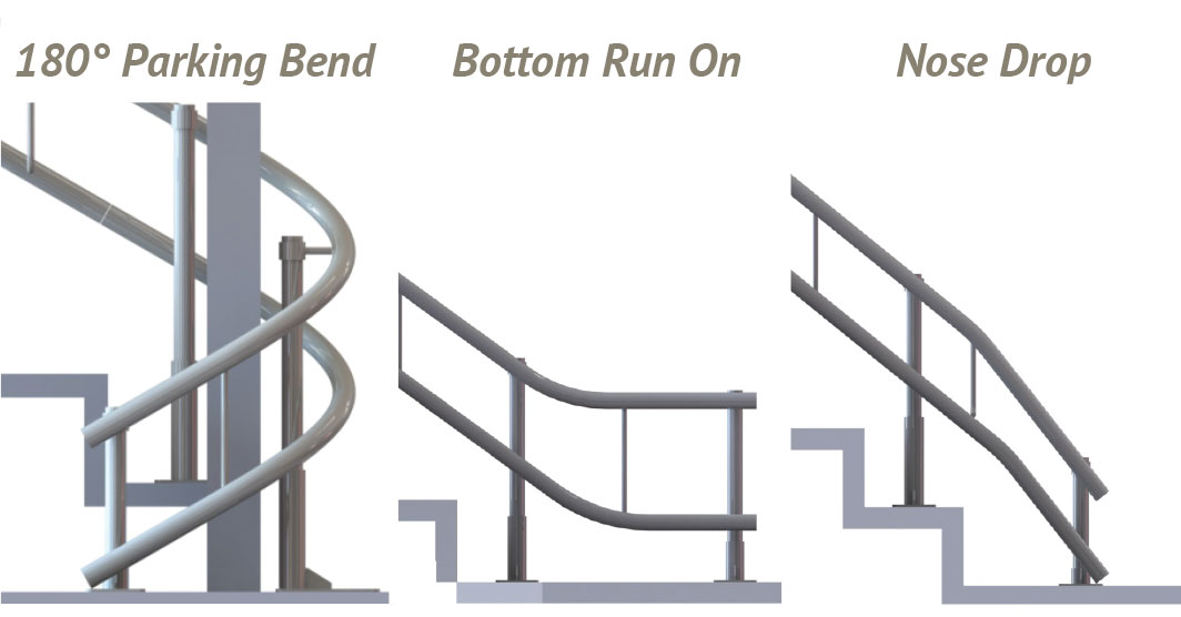 curved stair lift custom rail options